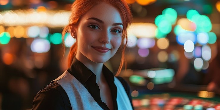 Tampilan permainan Red Tiger di datukwin dengan gulungan dan simbol pembayaran